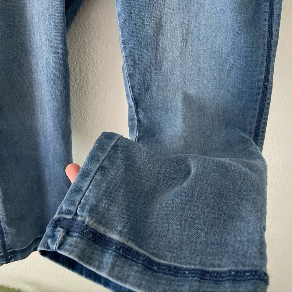 Skinny Pull On No Zip Pants DG2 XLP Cotton Blend Crop Athleisure Minimalist - Picture 6 of 11